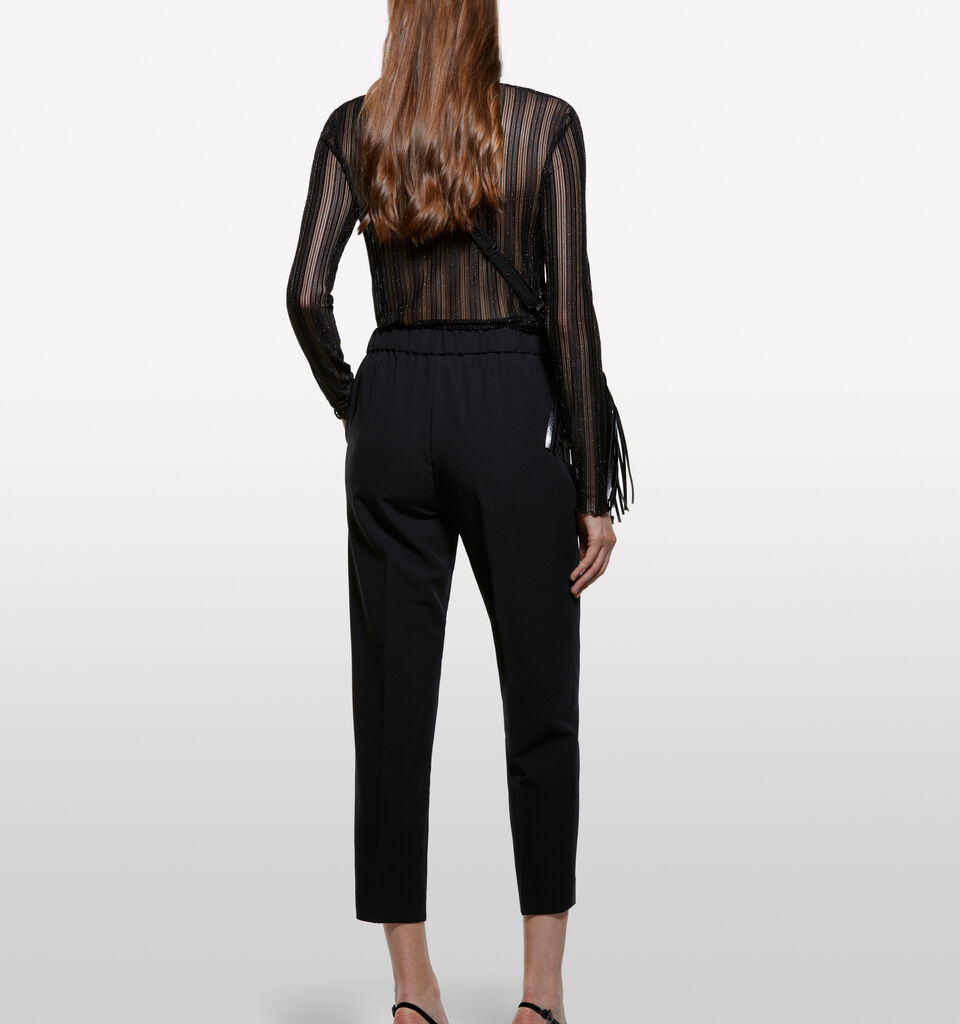 Joggers neri - pantaloni joggers da donna - Nero | Sisley image number 2